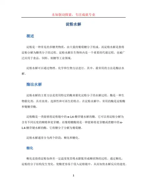 淀粉水解 (2)