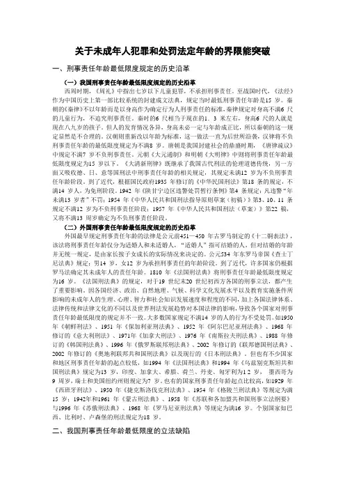 刑法论文