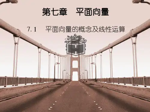 平面向量的概念及线性运算