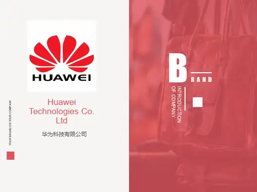华为科技公司介绍 PPT课件