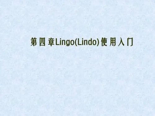 第四章 lingo使用入门new