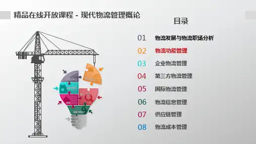 U671-现代物流管理概论PPT-2.影响货运效果因素