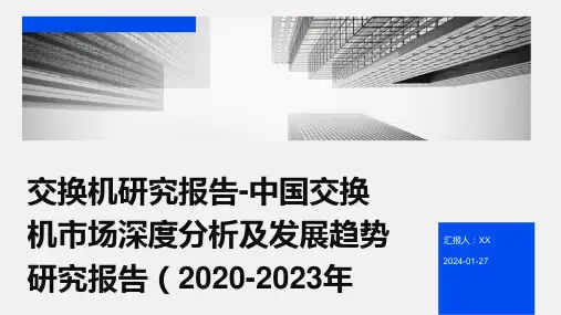 交换机研究报告-中国交换机市场深度分析及发展趋势研究报告(2020-2023年