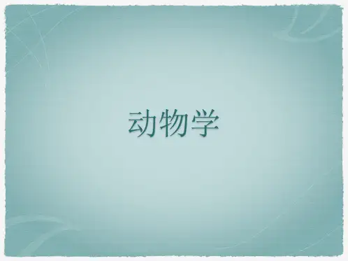 托福分类词汇-动物学