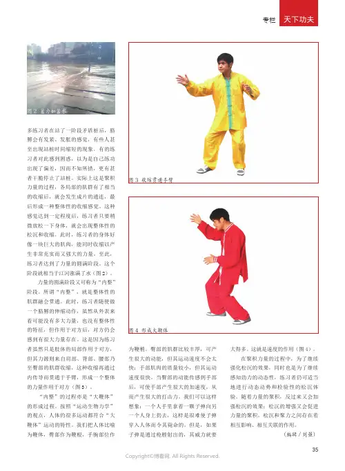 大成拳核心训练之四蓄力