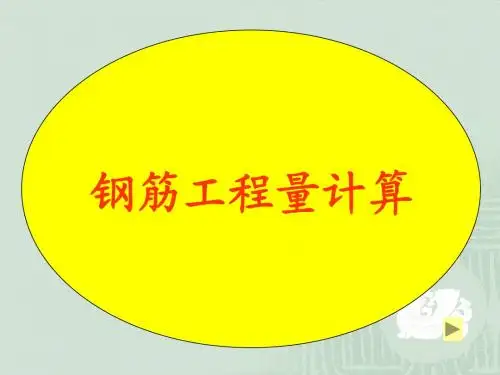 钢筋工程计量1