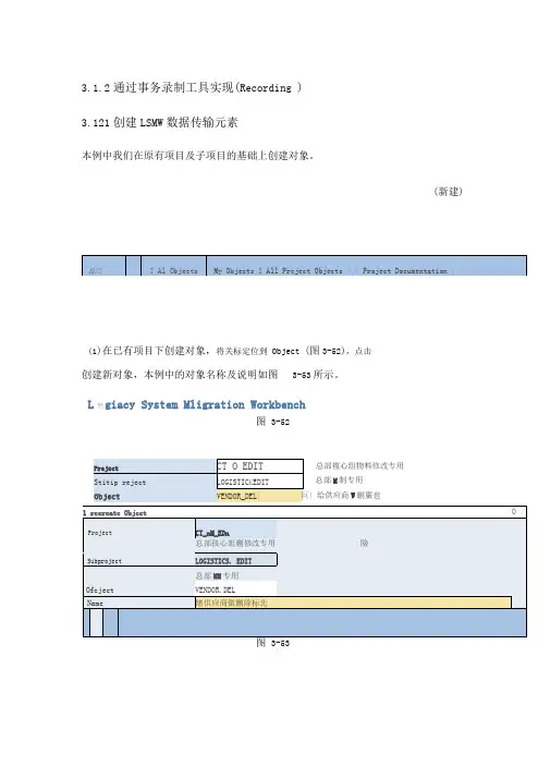 LSMW操作手册