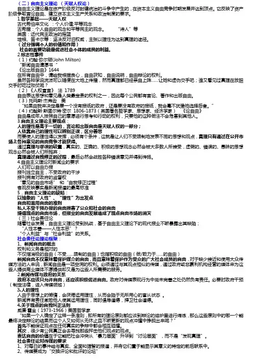 新闻学重点