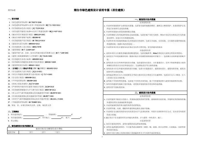 居住绿色建筑专篇