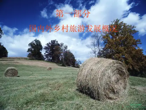 乡村旅游 PPT素材