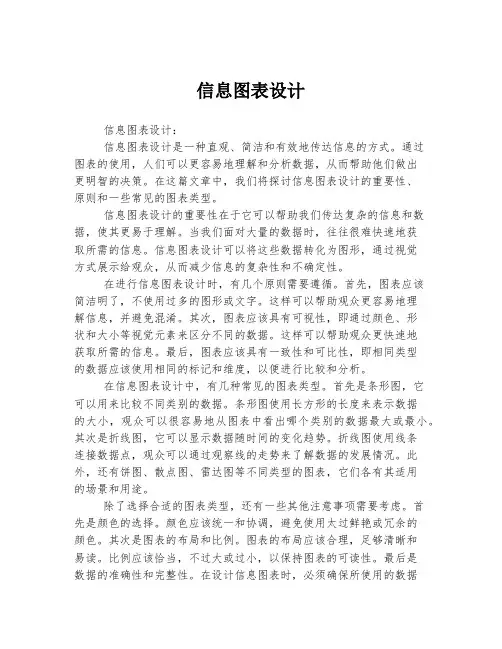 信息图表设计