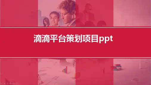 滴滴平台策划项目ppt