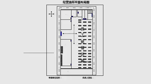 食堂平面布局图PPT课件