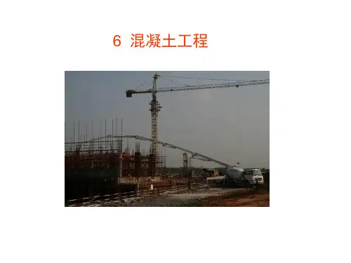 混凝土工程施工过程  ppt课件