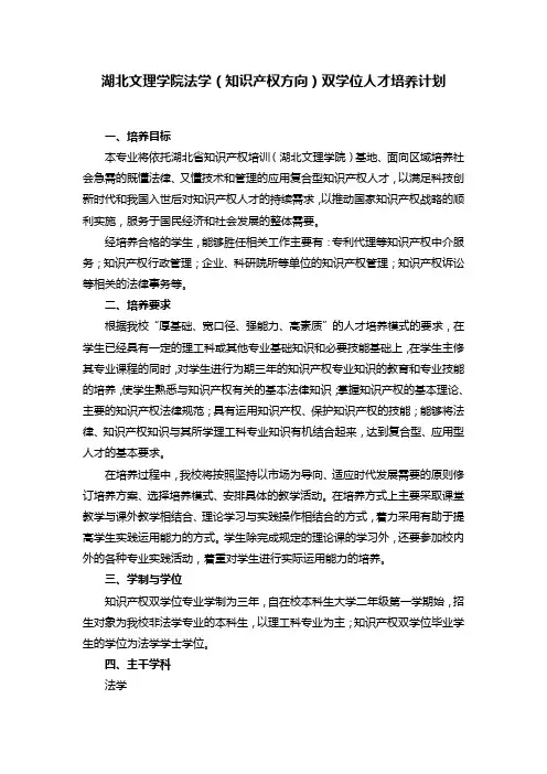 知识产权双学位培养计划-(1)