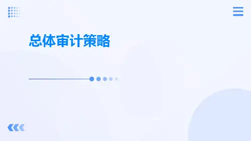总体审计策略