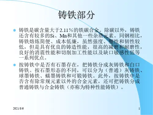 材料知识-铸铁
