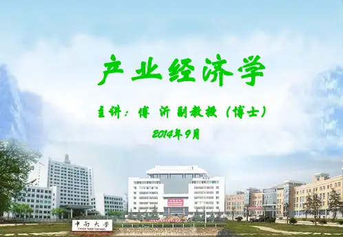 第一章：产业经济学导论(新).