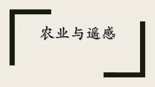 遥感估产
