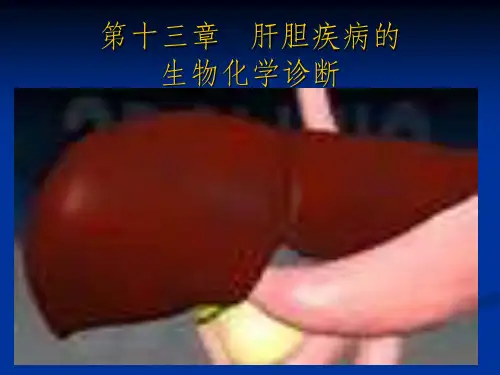 肝脏疾病的生物化学诊断
