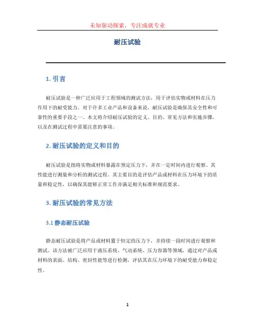 耐压试验 (3)