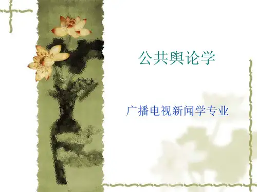 公共舆论