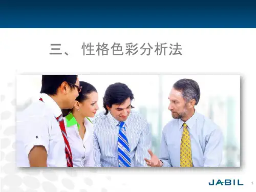 3.FPA性格色彩
