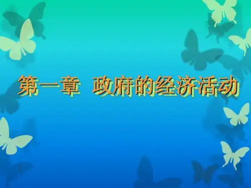 人大财政学PPT