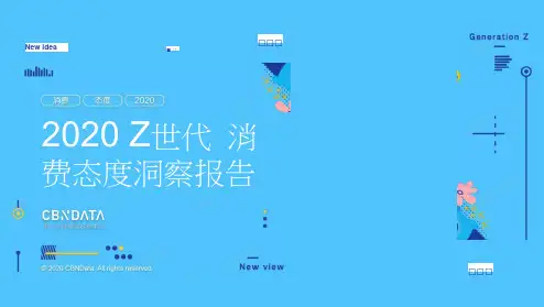 2020Z世代消费态度洞察报告-CBNData