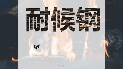 耐候钢调研分析[业界精制]