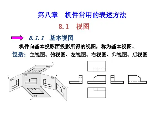 机件视图的表达方法