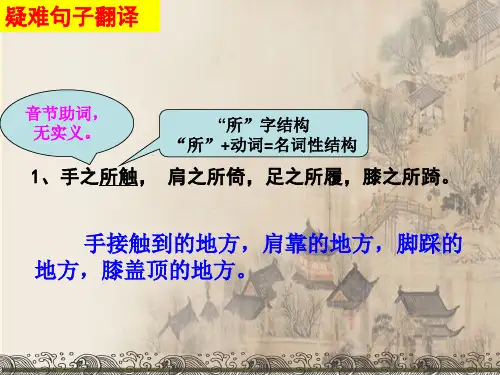《庖丁解牛》-PPT