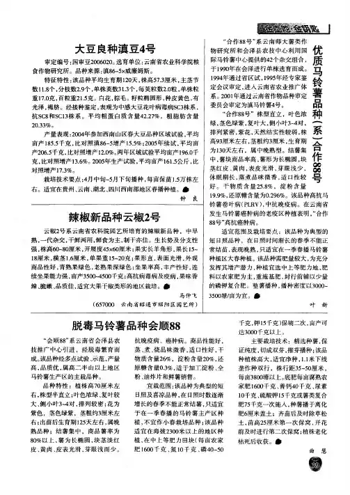 辣椒新品种云椒2号