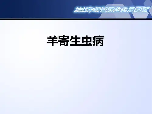 羊寄生虫病