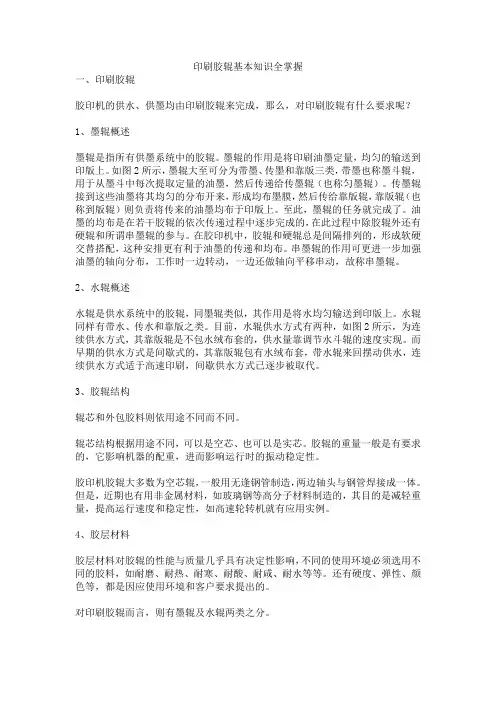 印刷胶辊基本知识全掌握