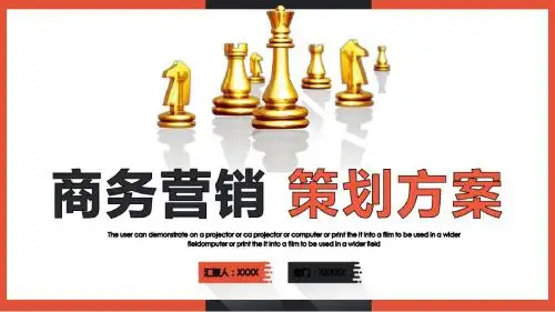 品牌推广策划方案ppt商业计划书ppt