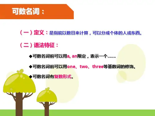 可数名词复数完整版