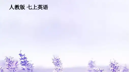 Unit9复习课件人教版英语七年级上册