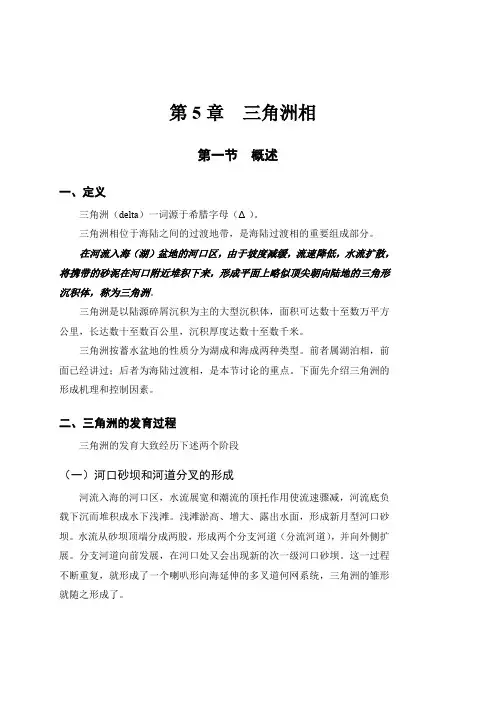 第5章  三角洲相