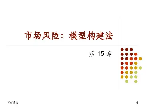 市场风险：模型构建法