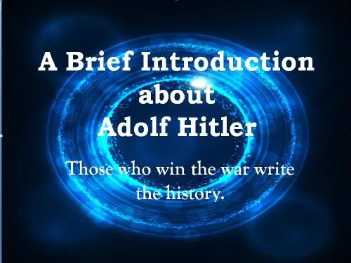 Adolf Hitler