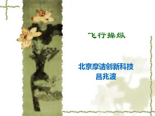 各种飞机的操纵原理