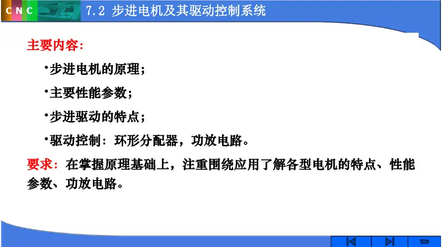 7.2 步进电机及其驱动控制系统