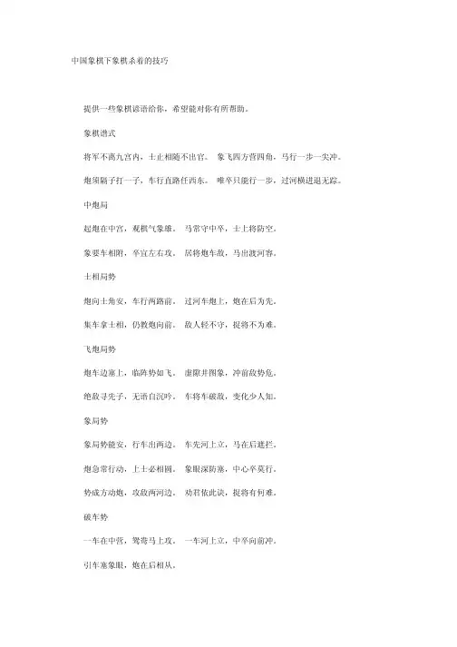 如何下好象棋(宝典指南)