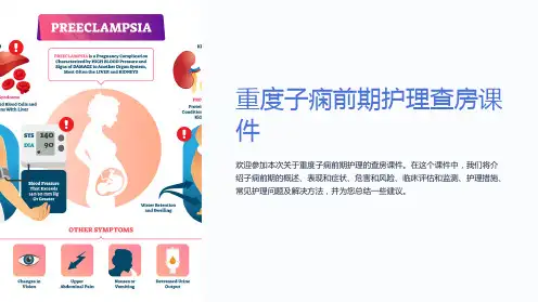 重度子痫前期护理查房课件