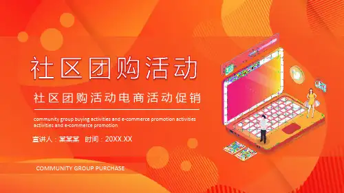 社区团购活动电商活动促销动态PPT模板下载