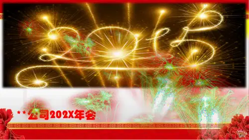 企业精典2015年年会策划方案ppt