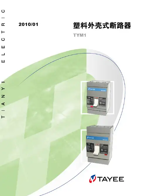 (16)塑料外壳断路器(TYM1)