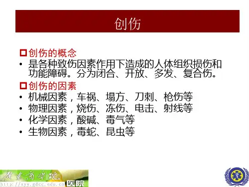 创伤急救4项基本技能
