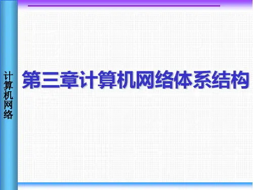 第3章网络体系结构讲解